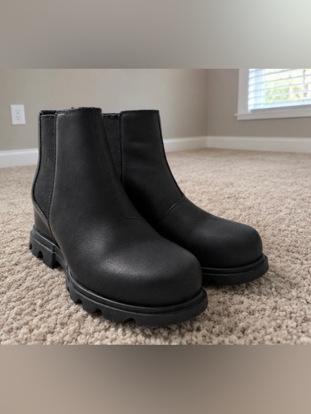 Black Chelsea Ankle Boots - Women